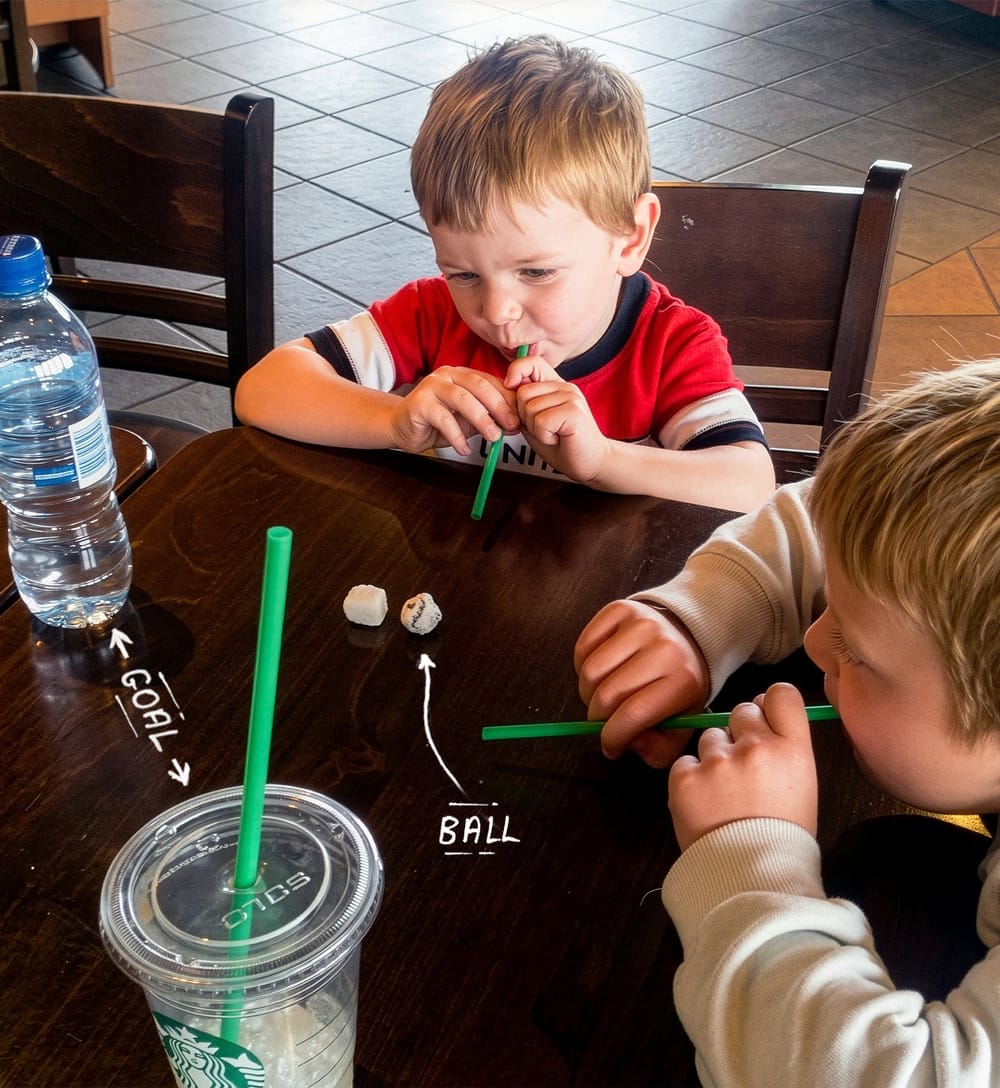 Coffee shop activity: Table Football