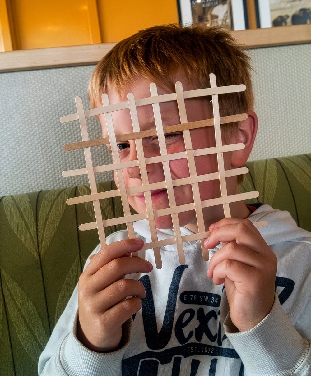 Coffee shop activity: Checker Board