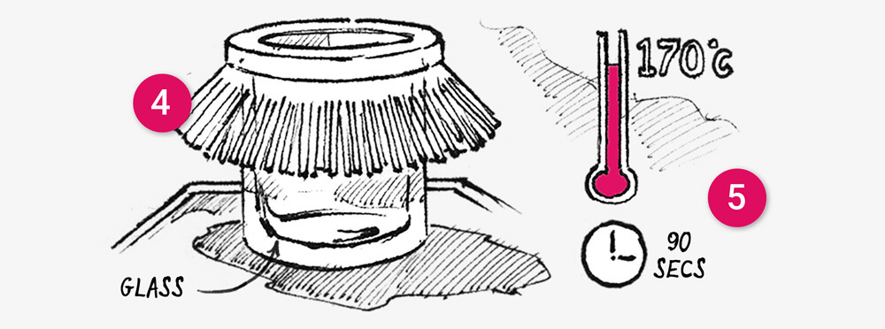 How to make a Melted Plastic Lamp Shade and light: illustration 2