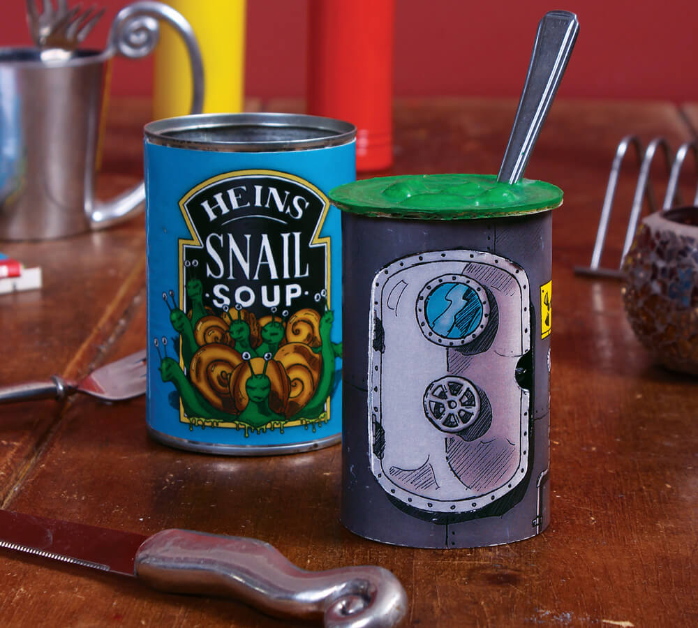 'Snail Soup' decoy: a secret stash treasure box for kids