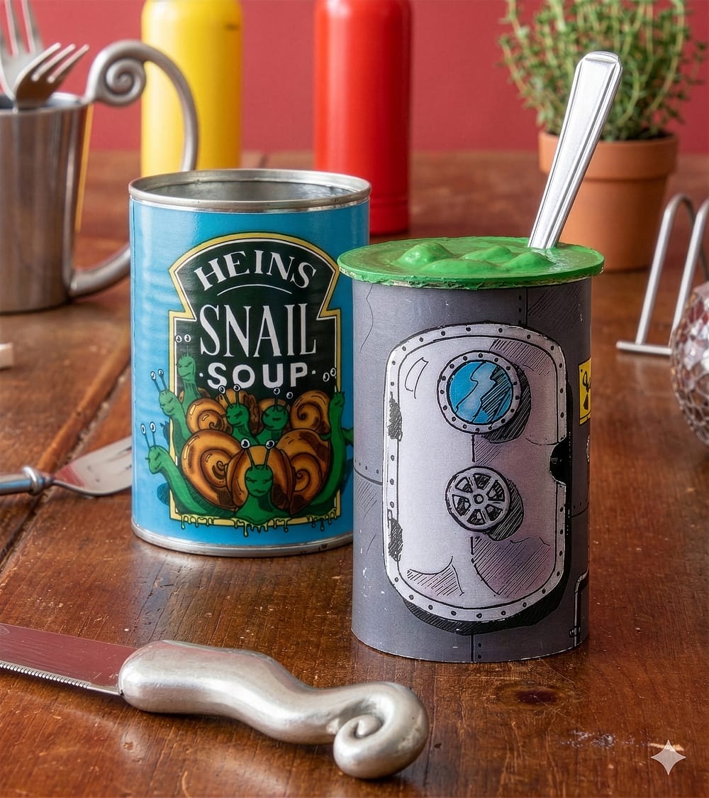 'Snail Soup' decoy: a secret stash treasure box for kids