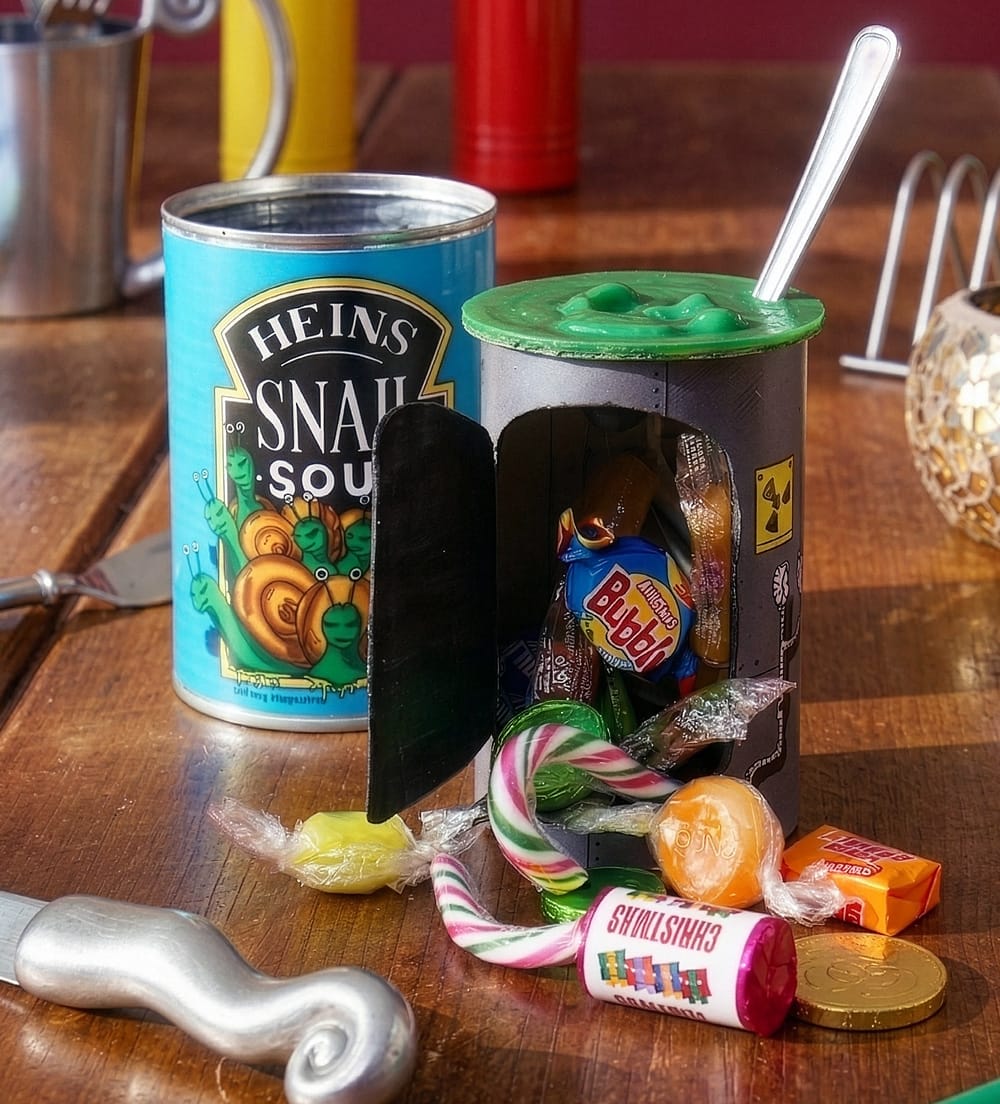 'Snail Soup' decoy: a secret stash treasure box for kids